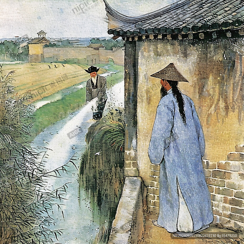 古城墻邊 鄉(xiāng)野風情