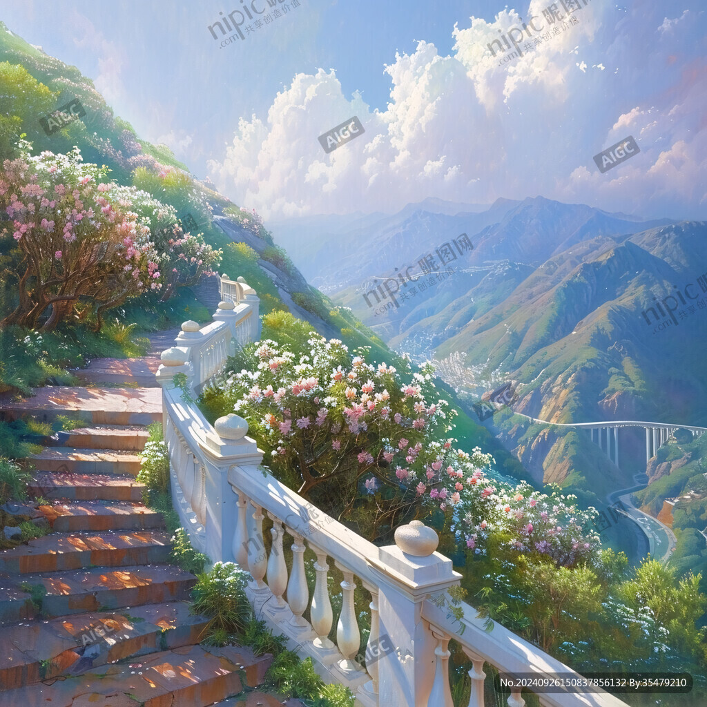 山間花路 通往遠方