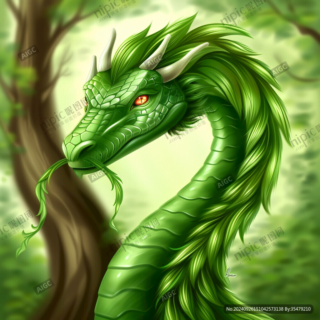 綠龍 森林守護者