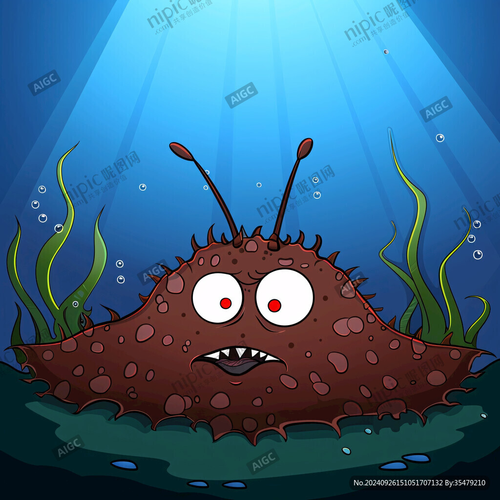 海底怪獸 誰敢靠近