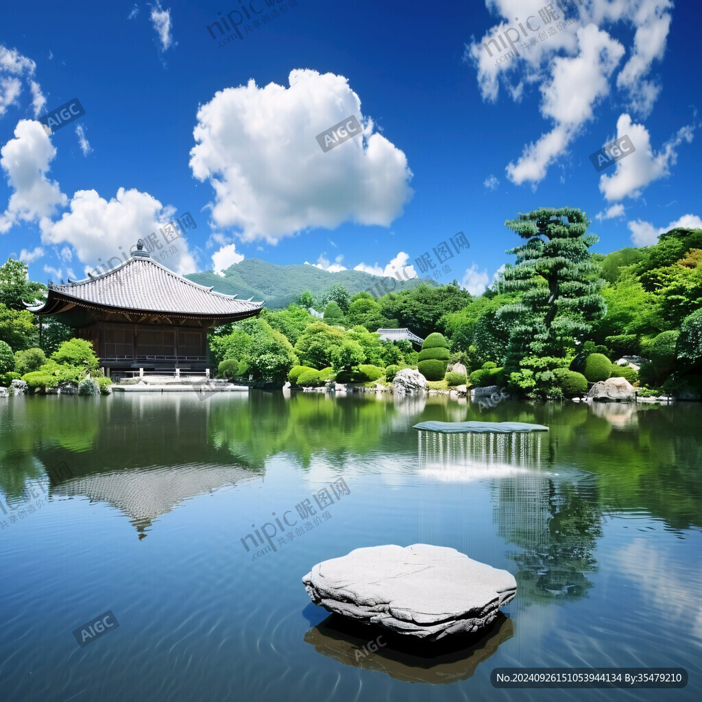 靜謐的日本庭院