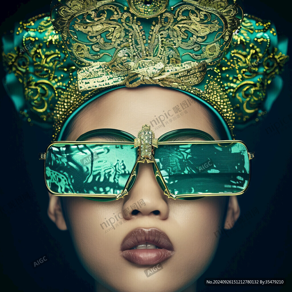 綠意盎然的時(shí)尚女王