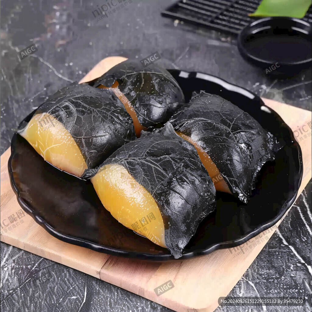 黑芝麻麻糬 香甜軟糯