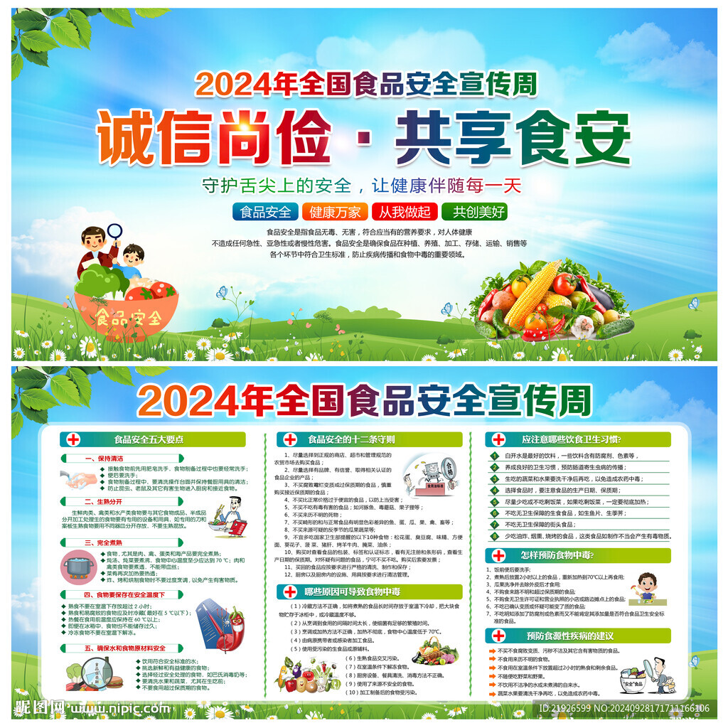 2024年全國食品安全宣傳周
