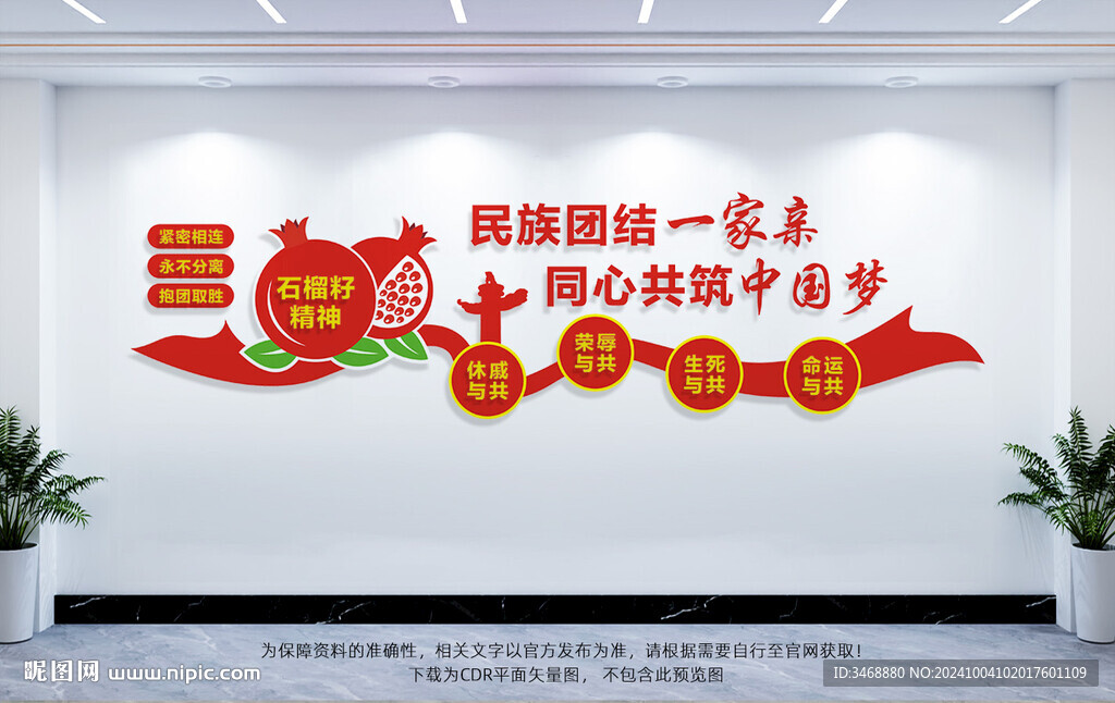 石榴籽文化墻