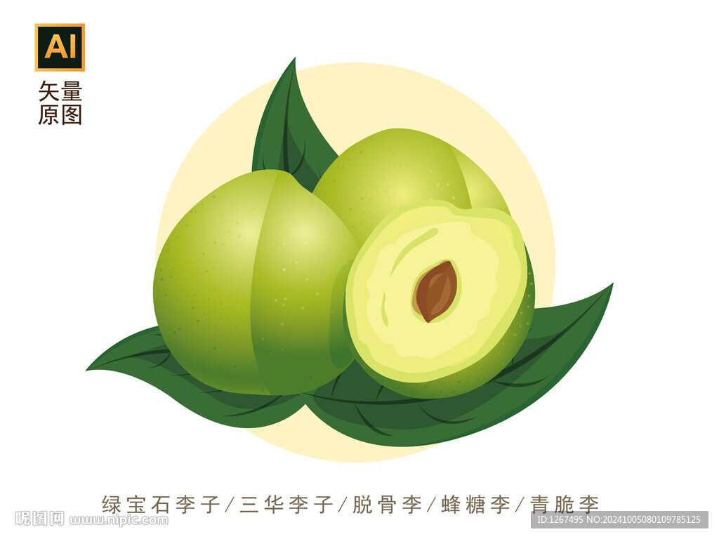 青脆李素材