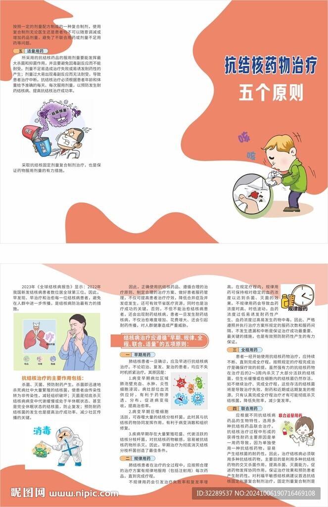 抗結核藥物治療應遵循的五個原則