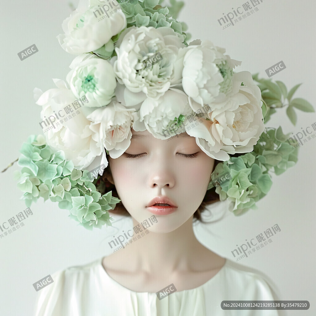頭飾頭花