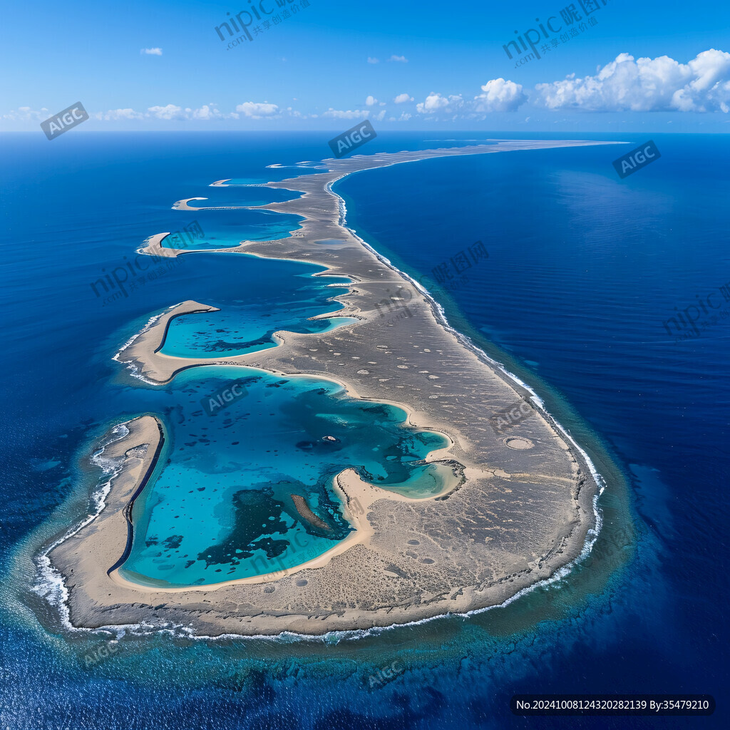 澳大利亞大堡礁綠島