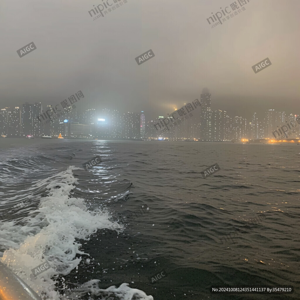 夜游維多利亞港