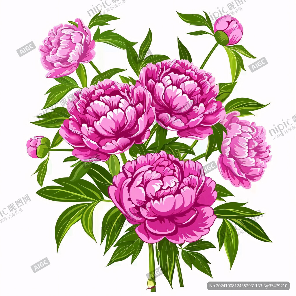 花卉牡丹花
