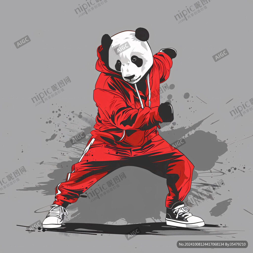 熊貓功夫大俠形像設(shè)計(jì)