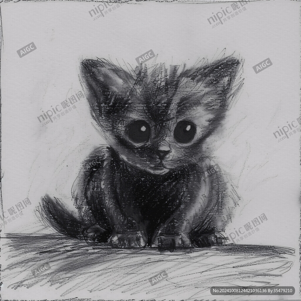 小貓手繪