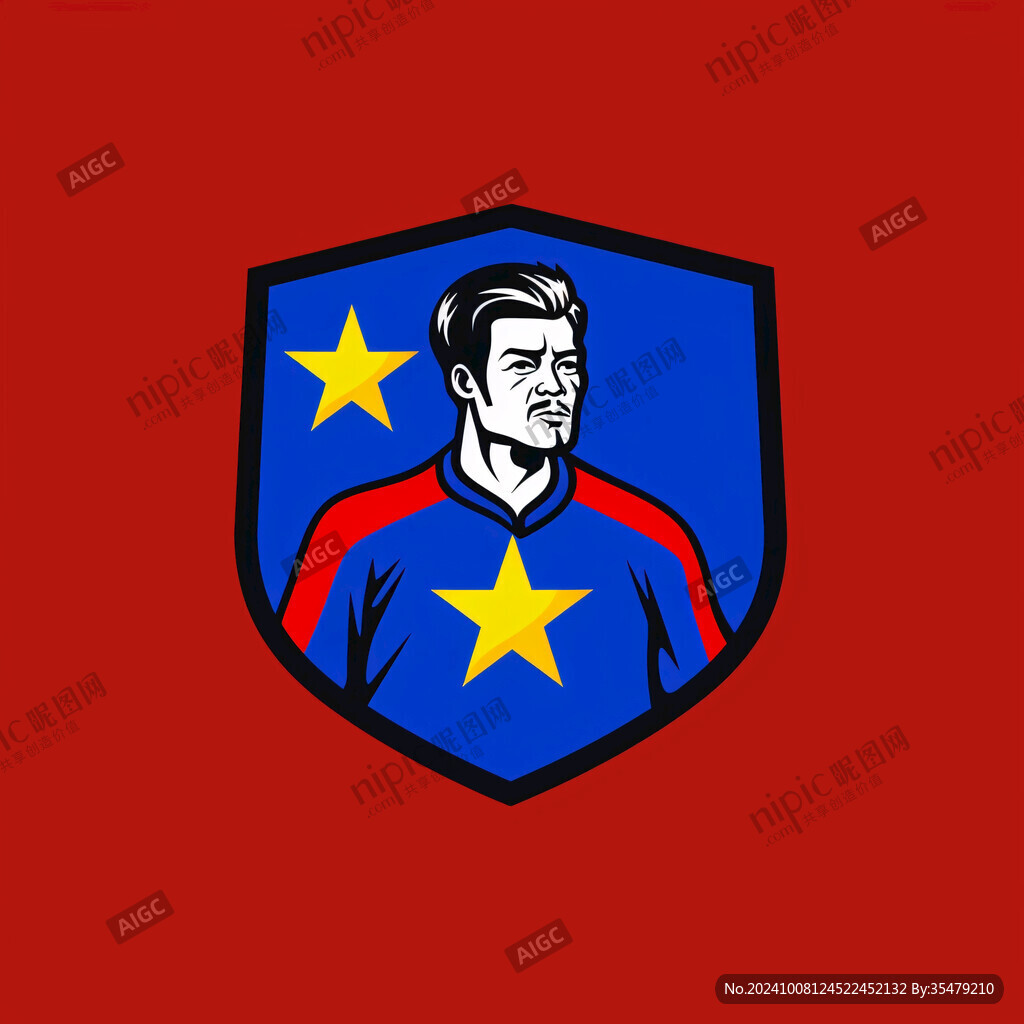 足球老師教練logo
