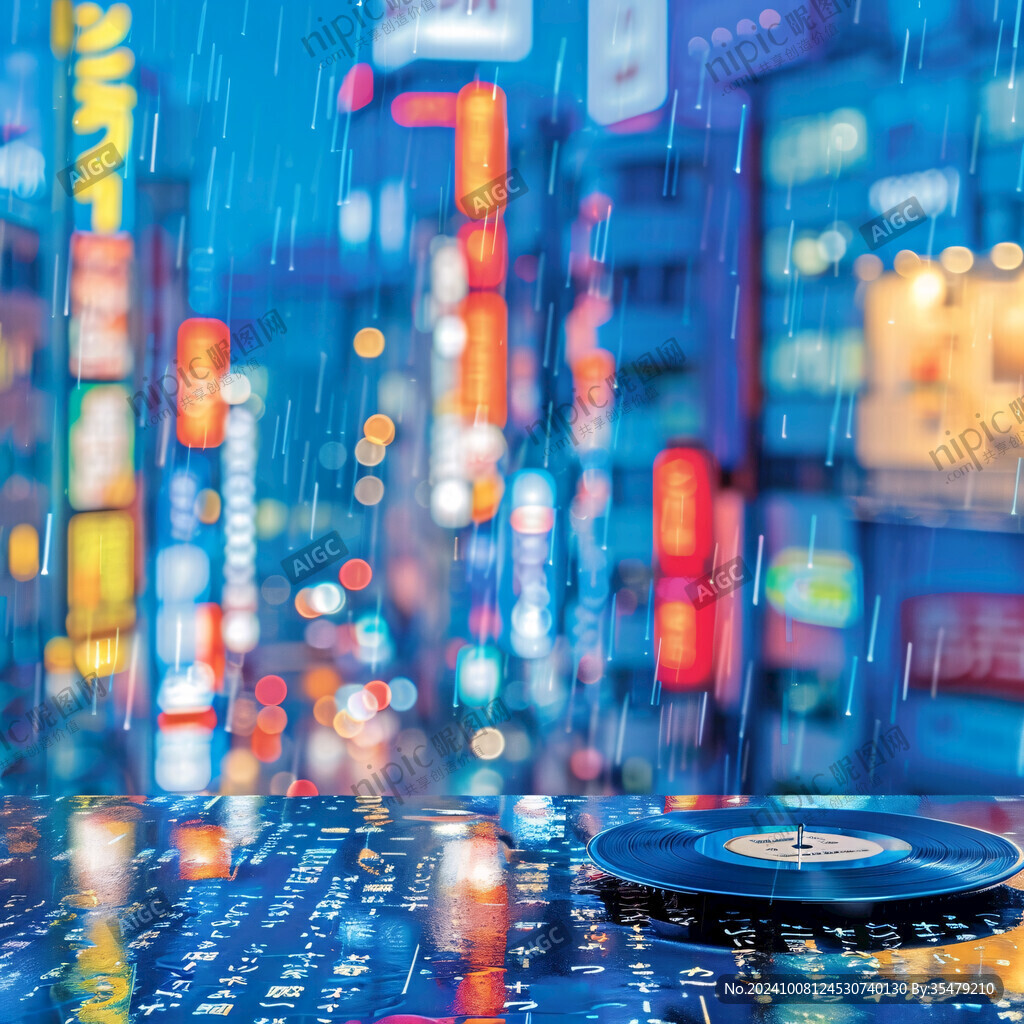 城市景雨