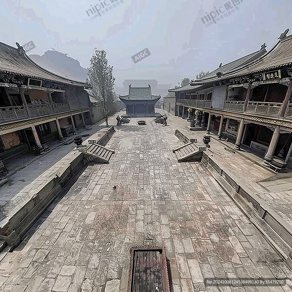 嘉應(yīng)觀中軸線建筑
