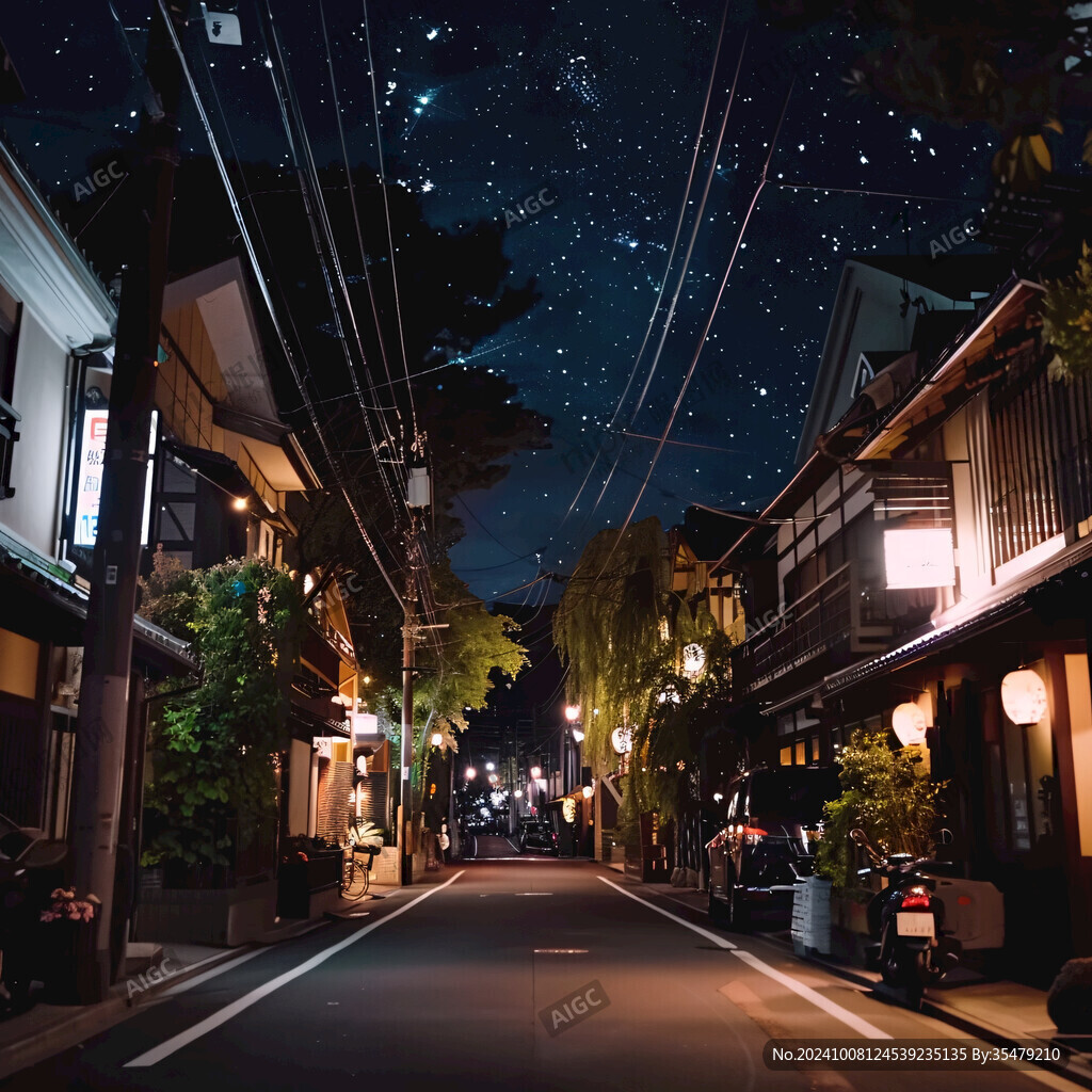 日本城市星空東京印象