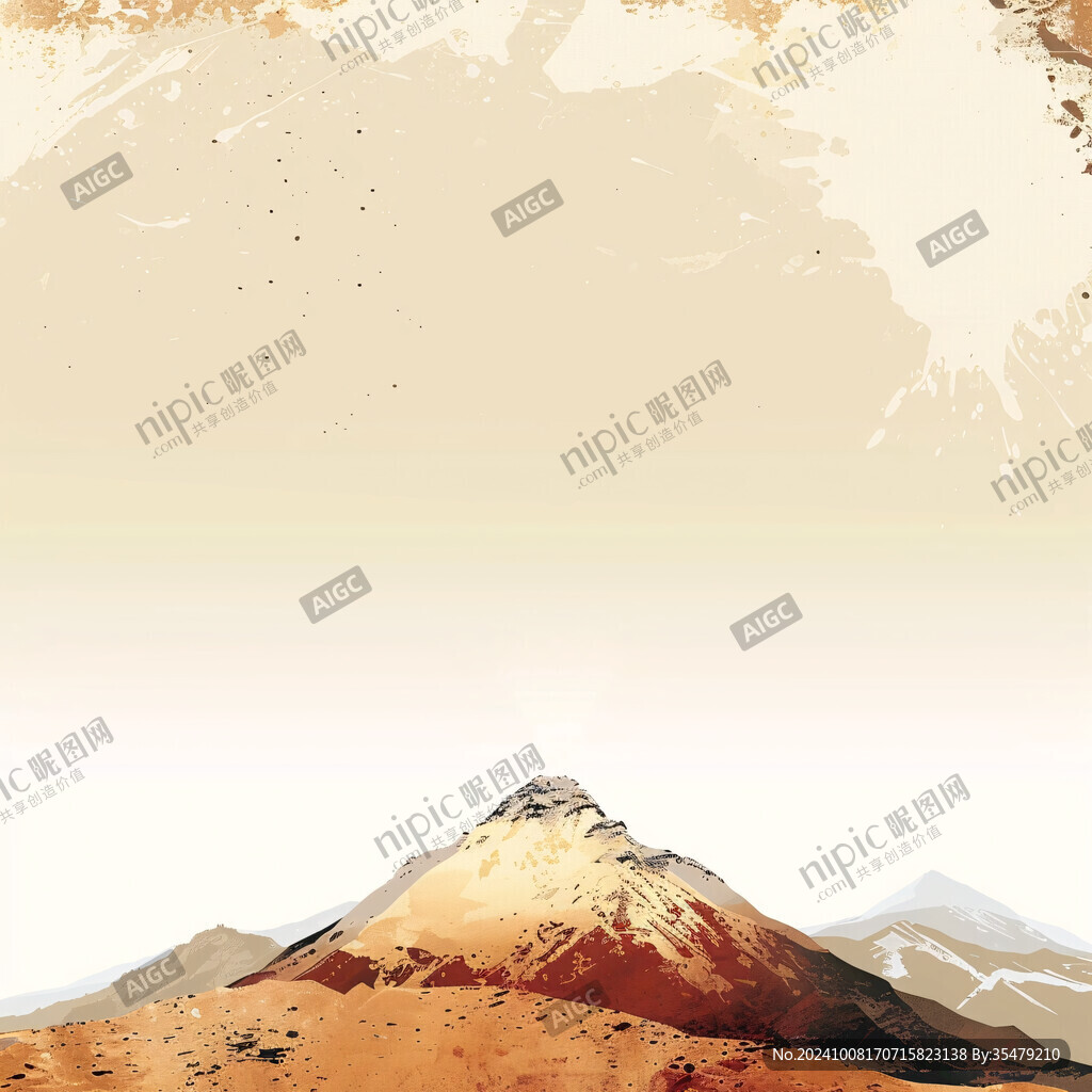 簡約時尚山峰背景