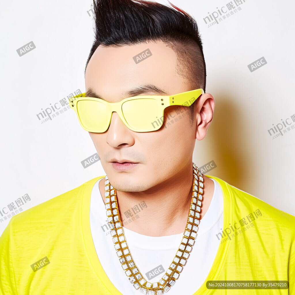 男款絢麗眼鏡