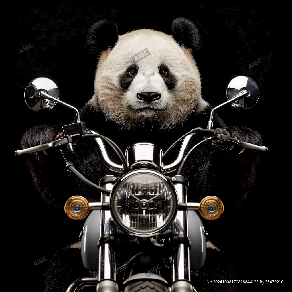 摩托車熊貓