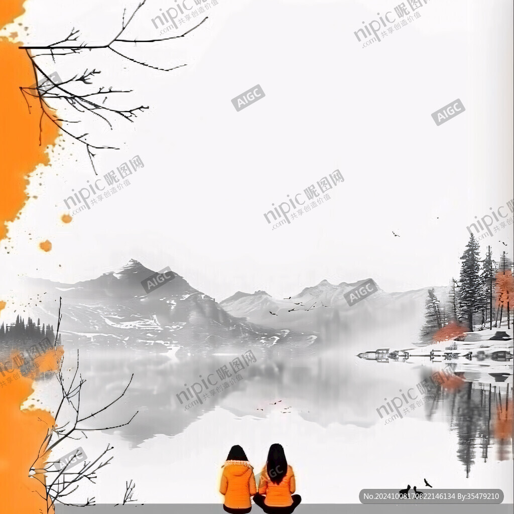 重陽節海報背景