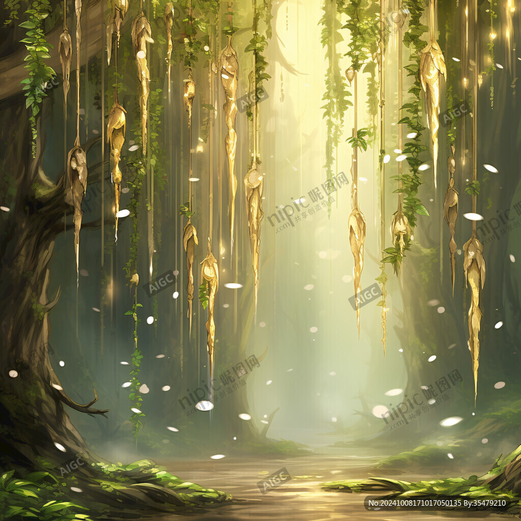 森林舞臺背景