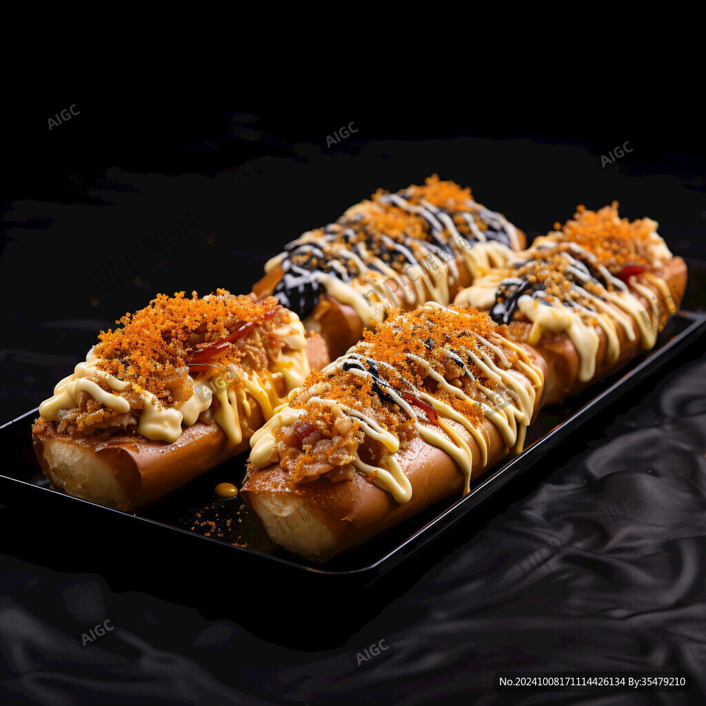 烘焙糕點心肉松蛋糕卷