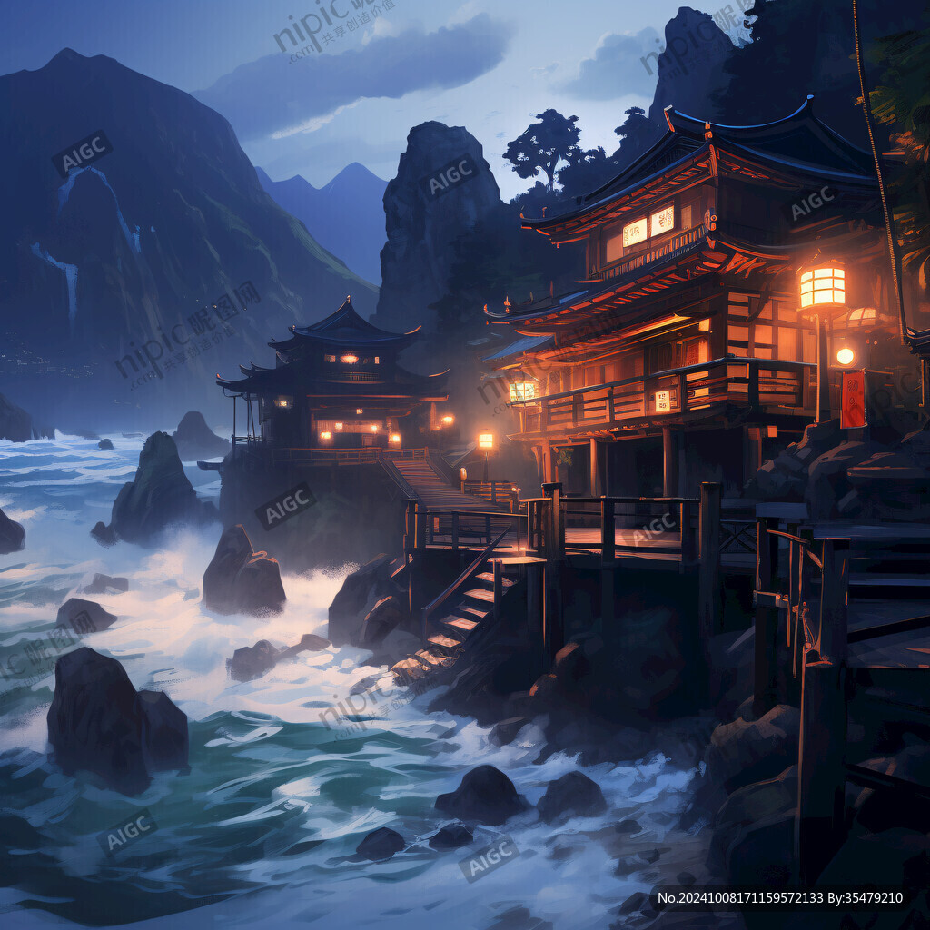 中國風(fēng)場景
