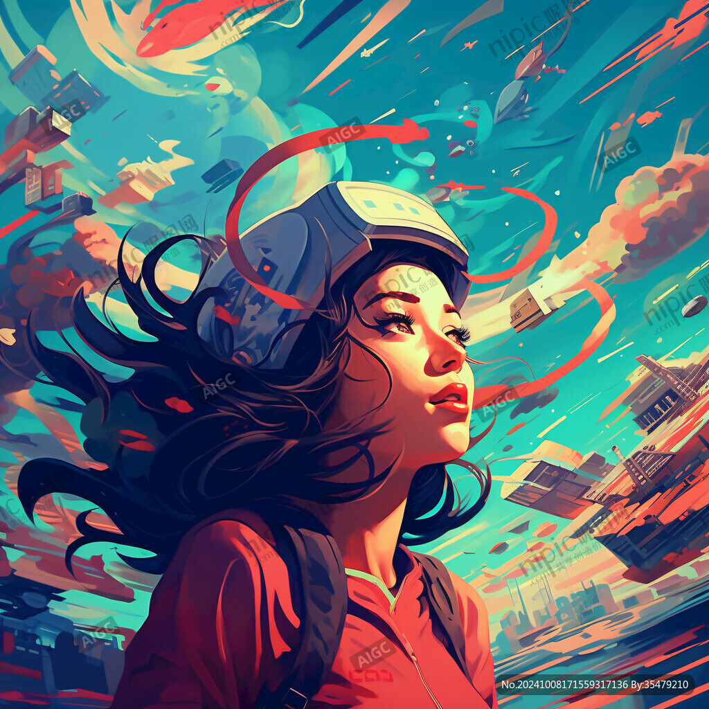 探索未來(lái)插畫