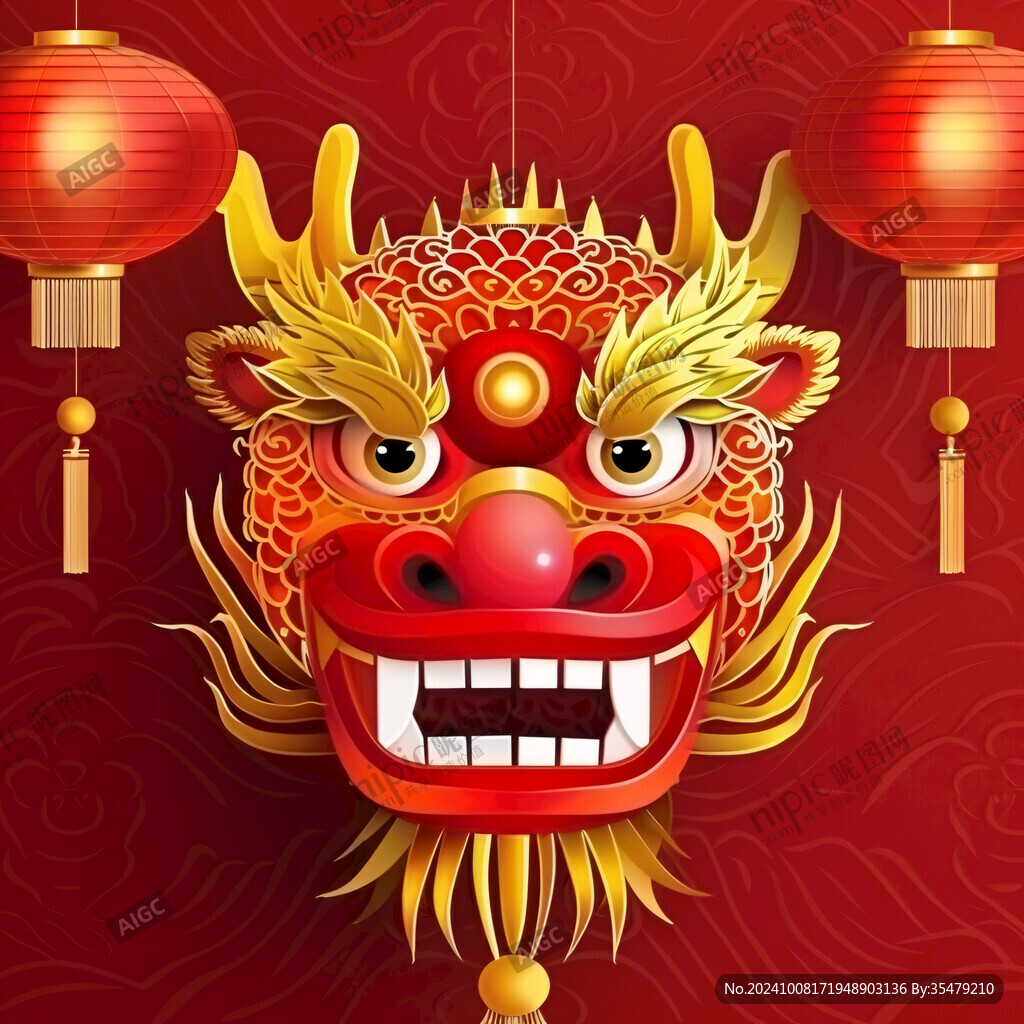 舞龍舞獅頭像