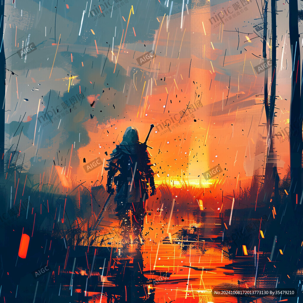 游戲電影插畫