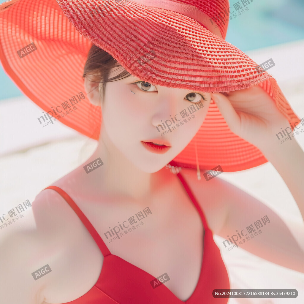 紅帽子女生