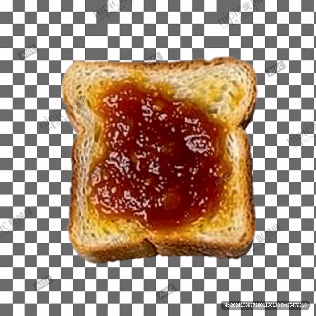 果醬面包果醬吐司
