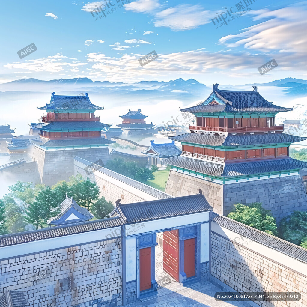 大境門插畫