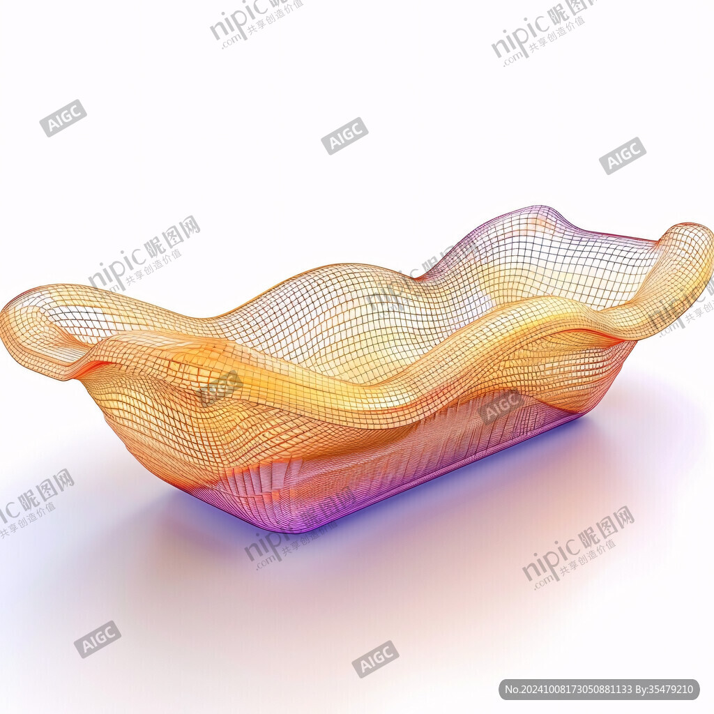 光影流動的網格藝術