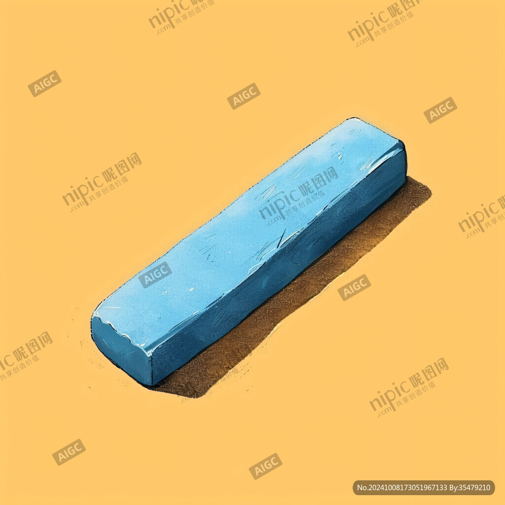 藍色粉筆 簡單純粹
