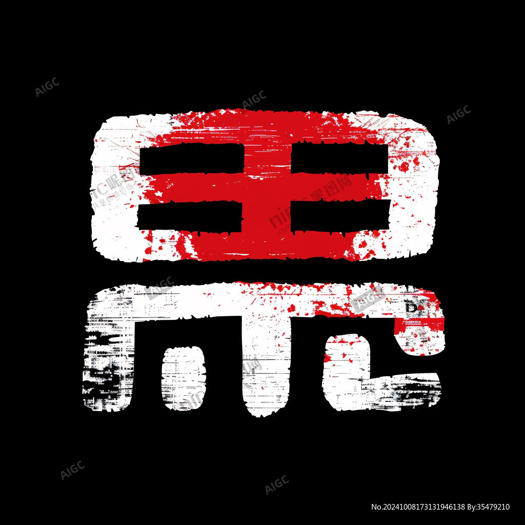 血色漢字 暗藏玄機