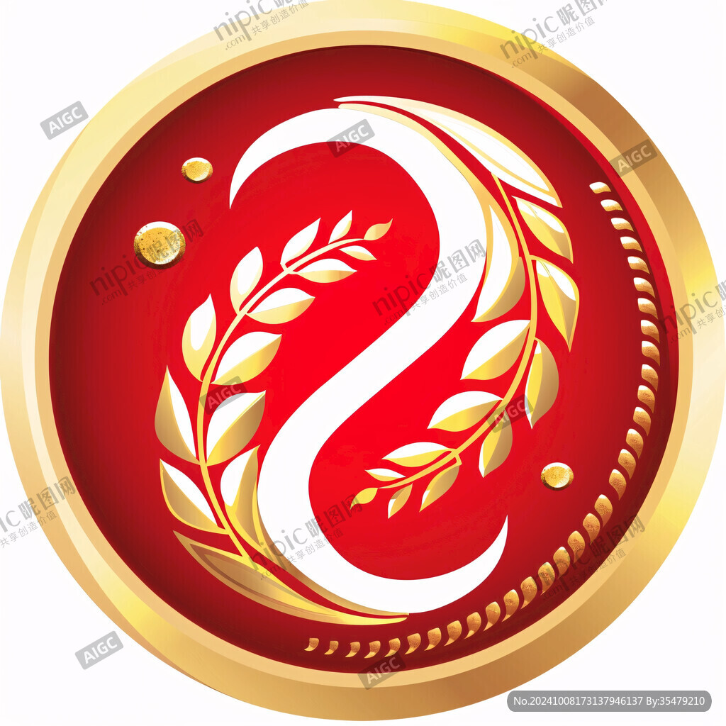 金色的麥穗 寓意豐收