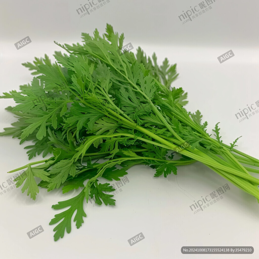 鮮嫩的茼蒿 清香可口