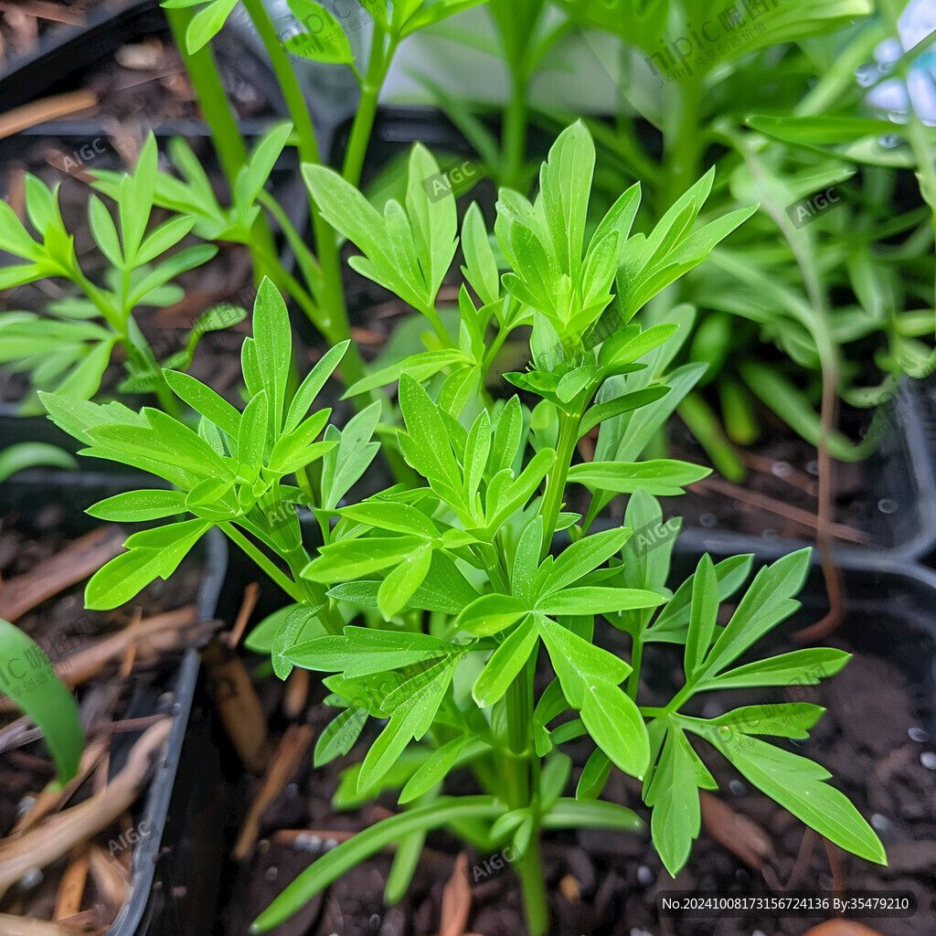 春意盎然 新芽破土而出