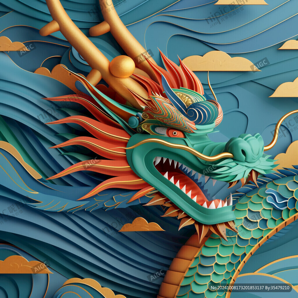 中國龍 威嚴霸氣