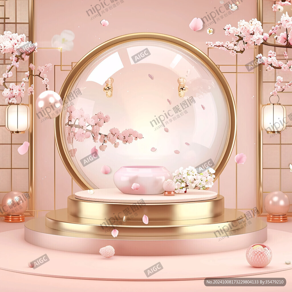 粉色櫻花季 春日限定舞臺(tái)