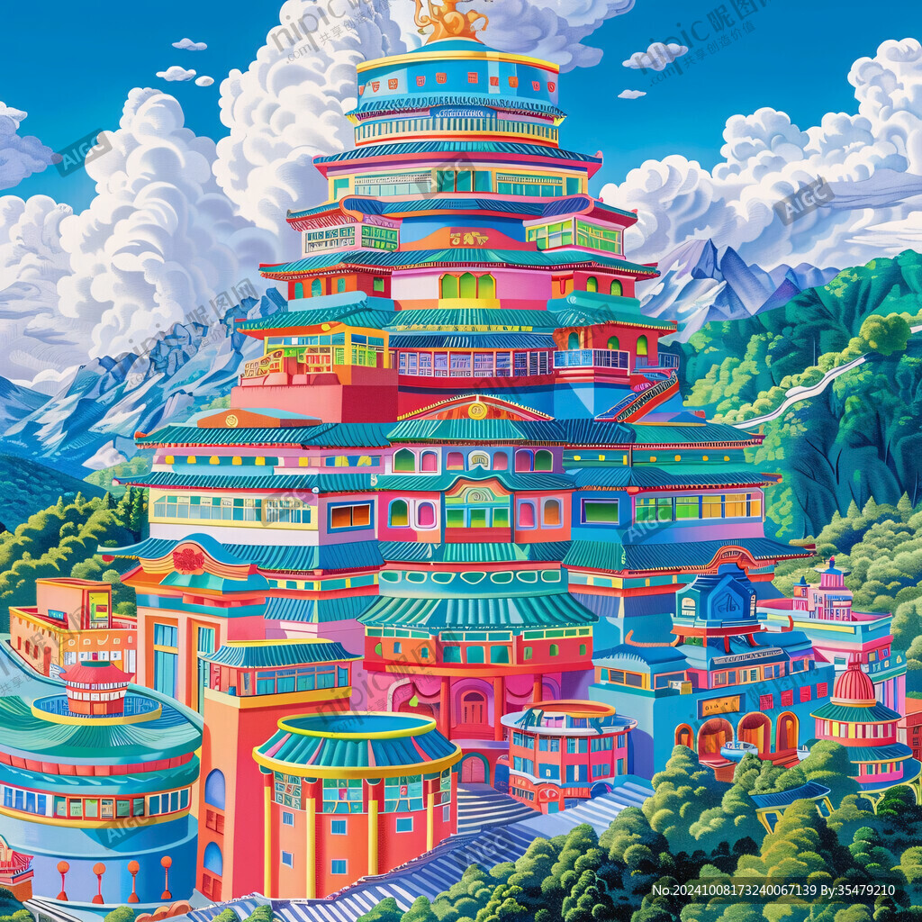 彩虹宮殿 夢幻仙境