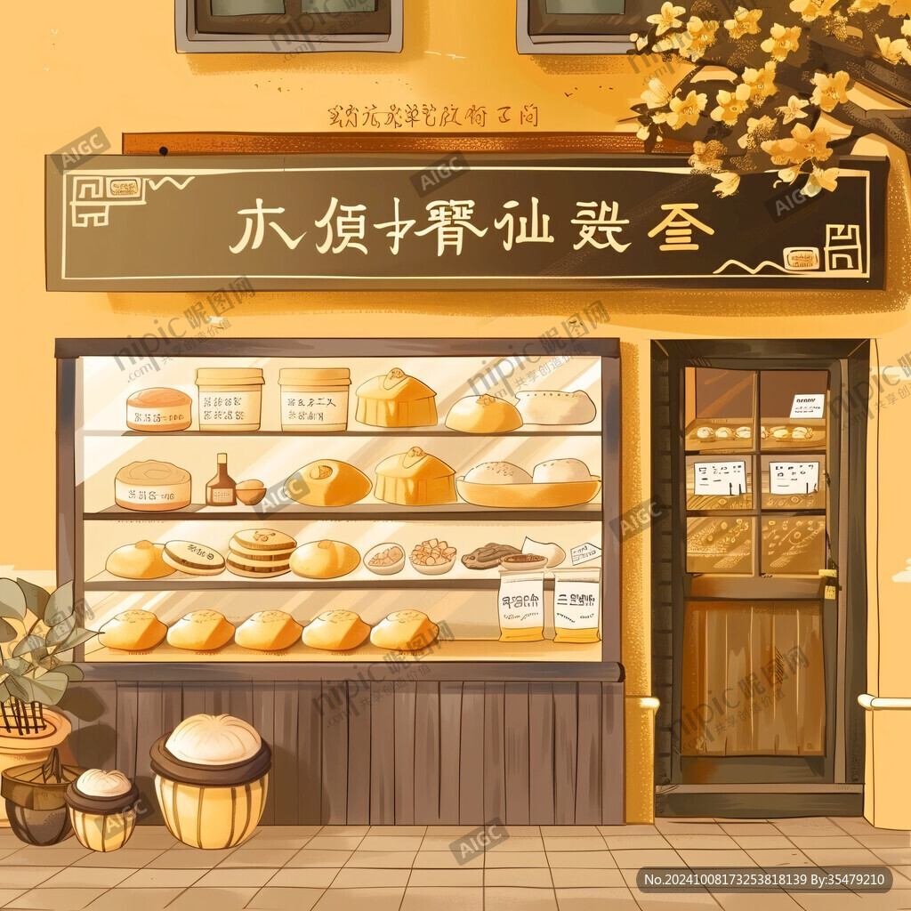 暖心小店 面包香氣