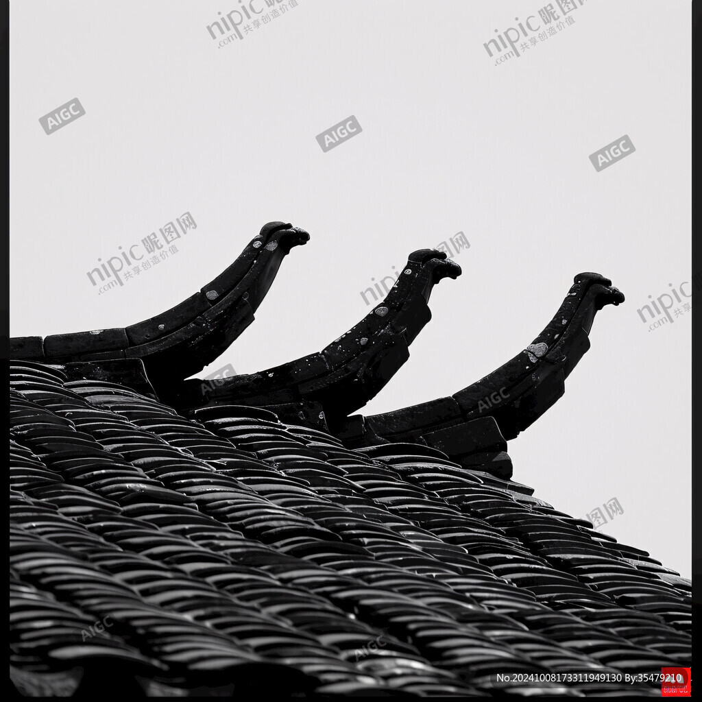 古建筑屋脊的守護神