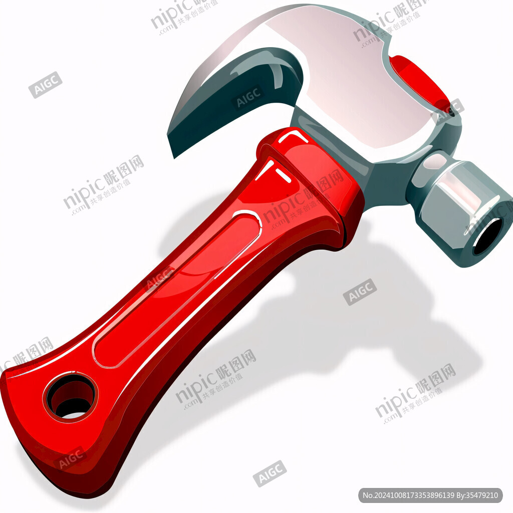 紅色錘子 工具利器