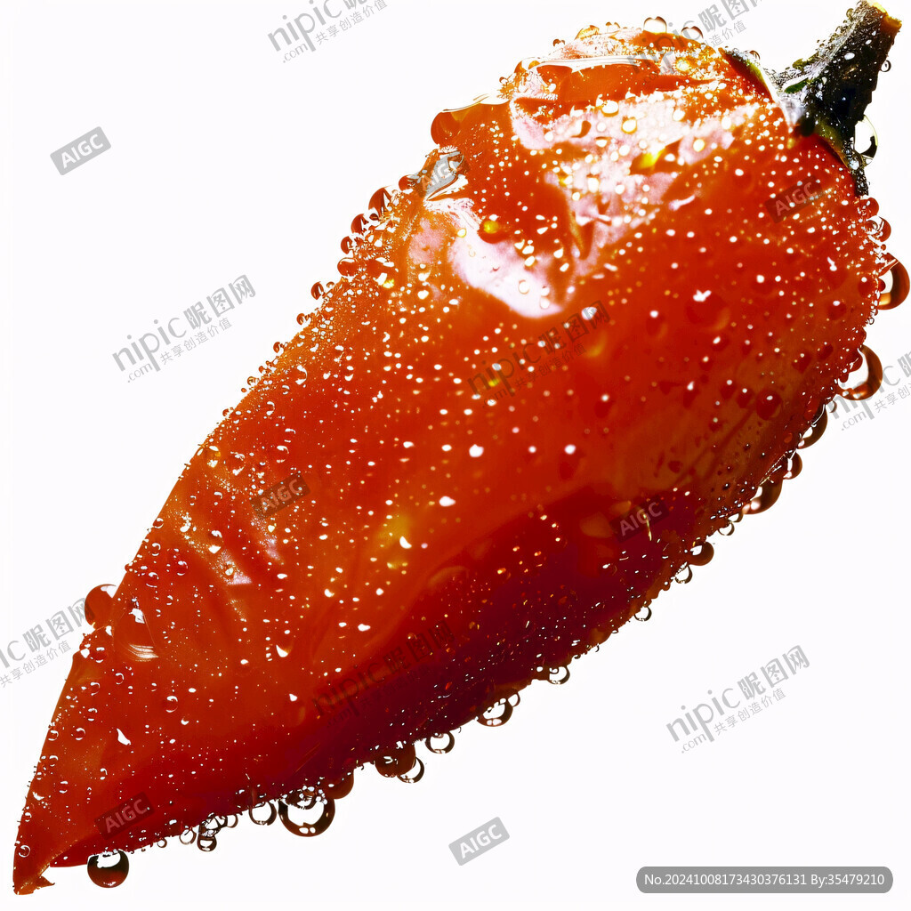 水珠辣椒 鮮紅欲滴