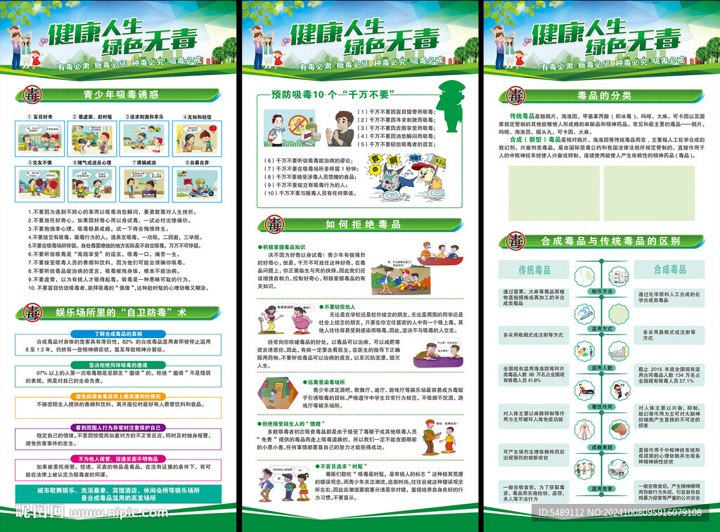 禁毒宣傳展架