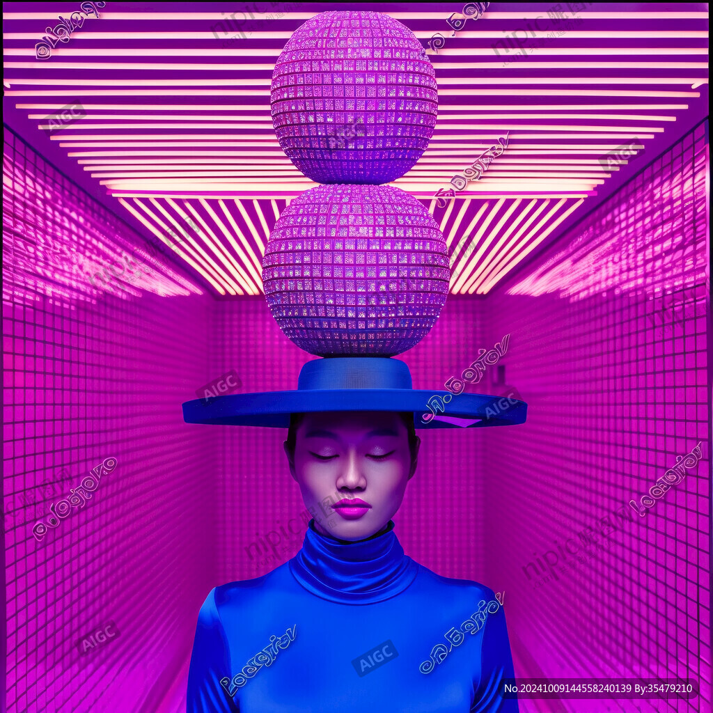 未來感時尚大片