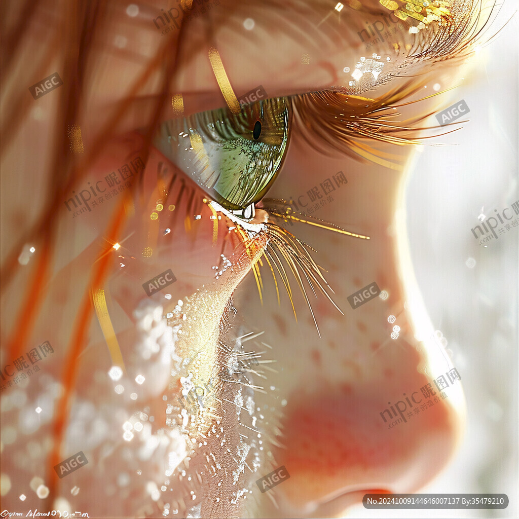 綠眸少女 晶瑩剔透
